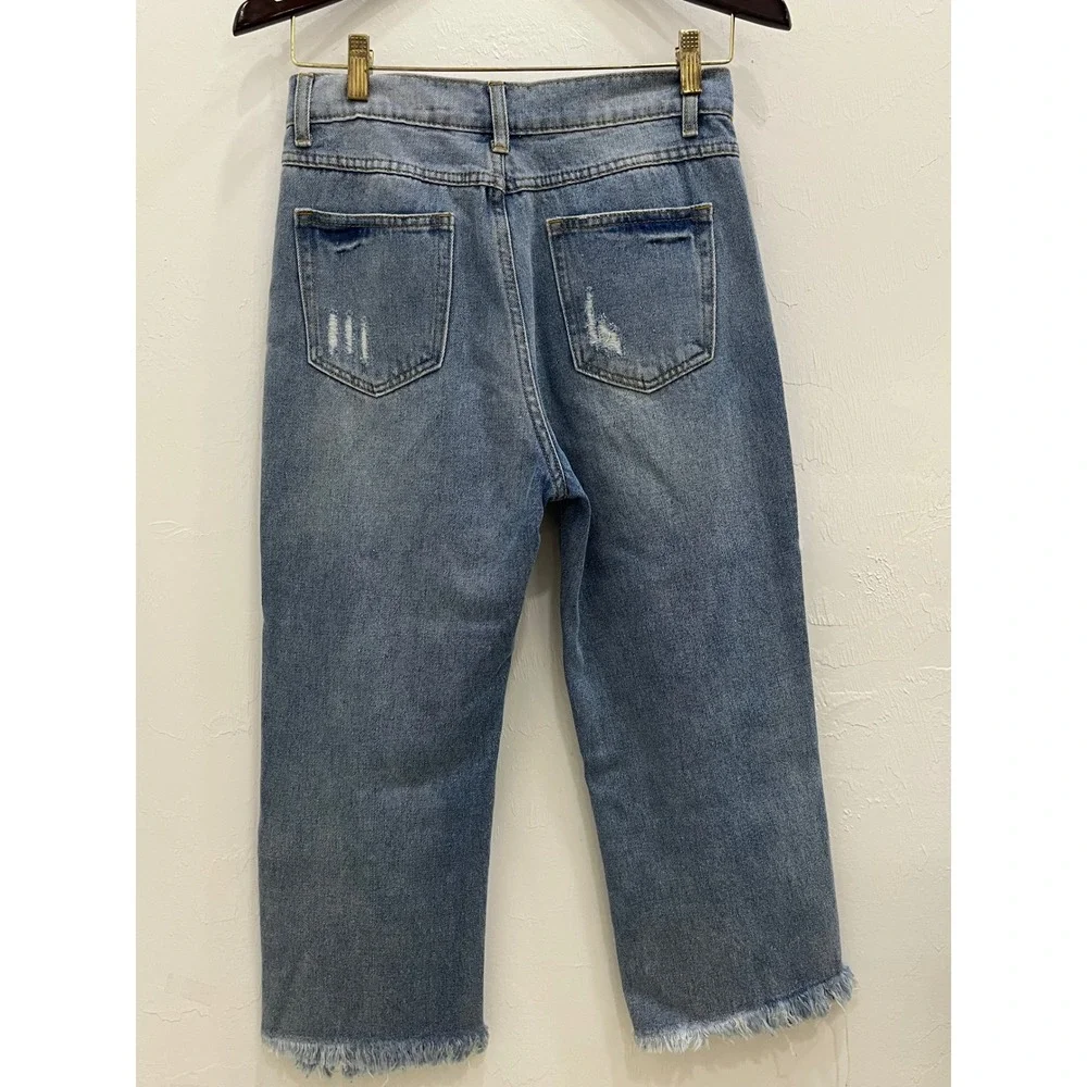 Vocal distressed studded